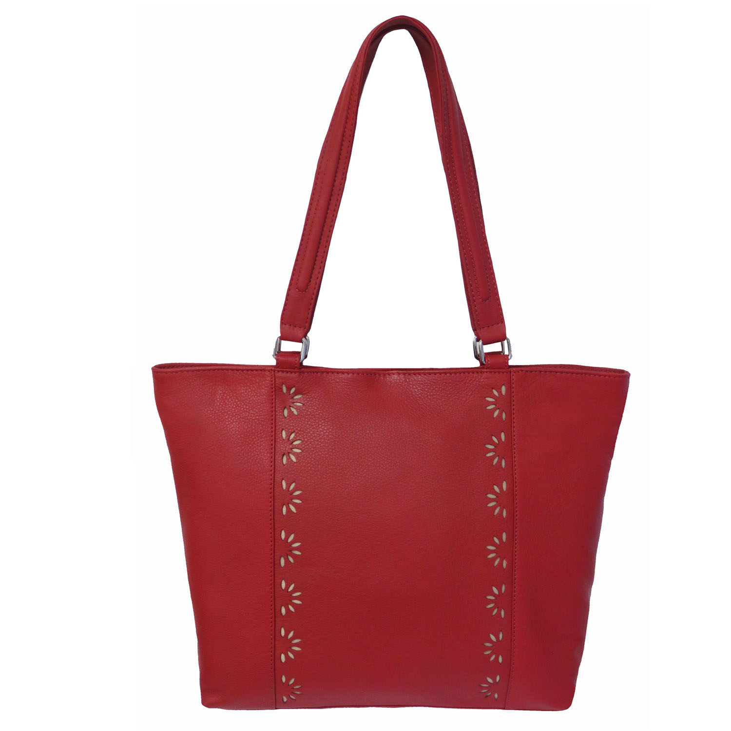 Rowallan Women's Red Leather Shoulder Bag - SALE