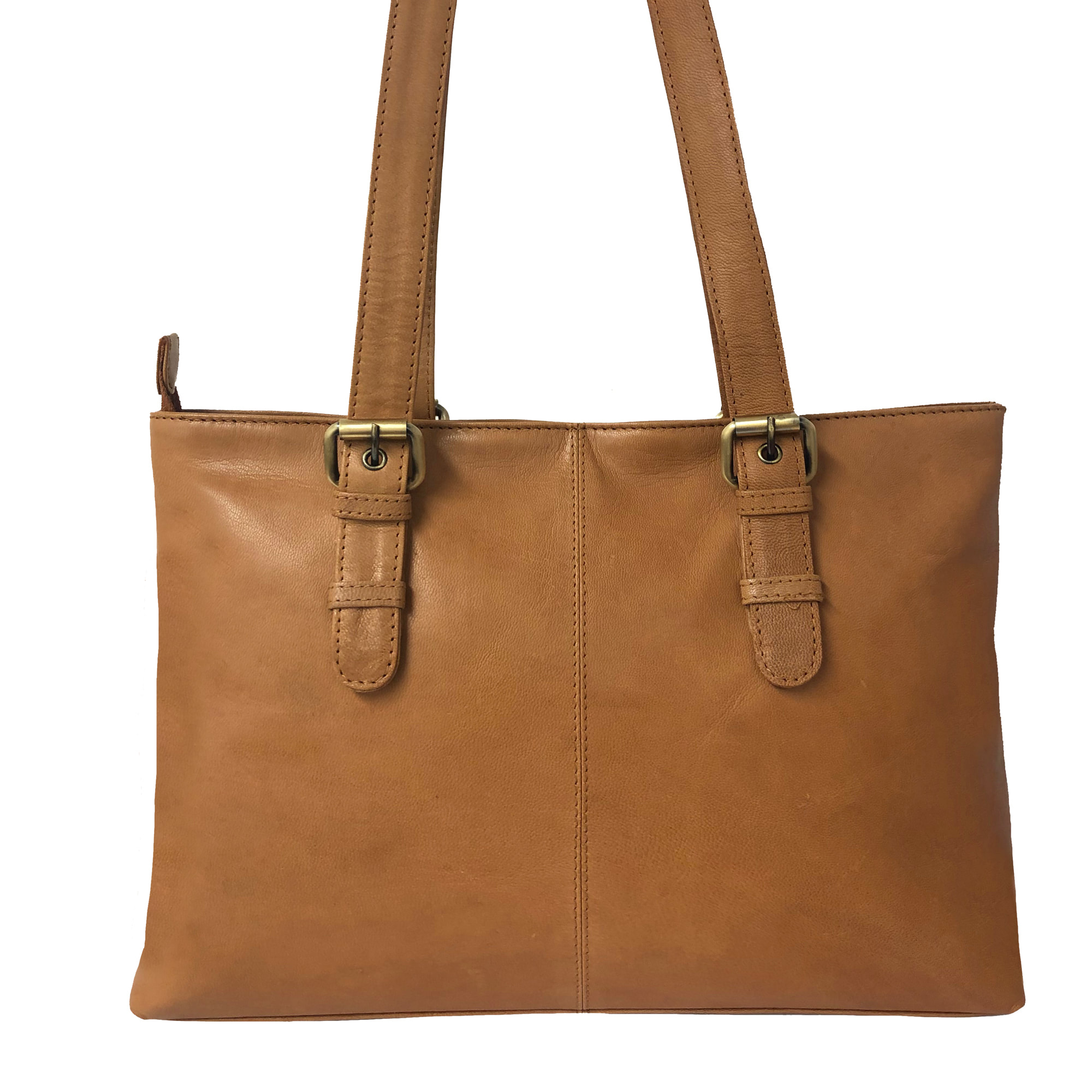 Rowallan Tan Leather Shoulder Bag, Work Bag - SALE