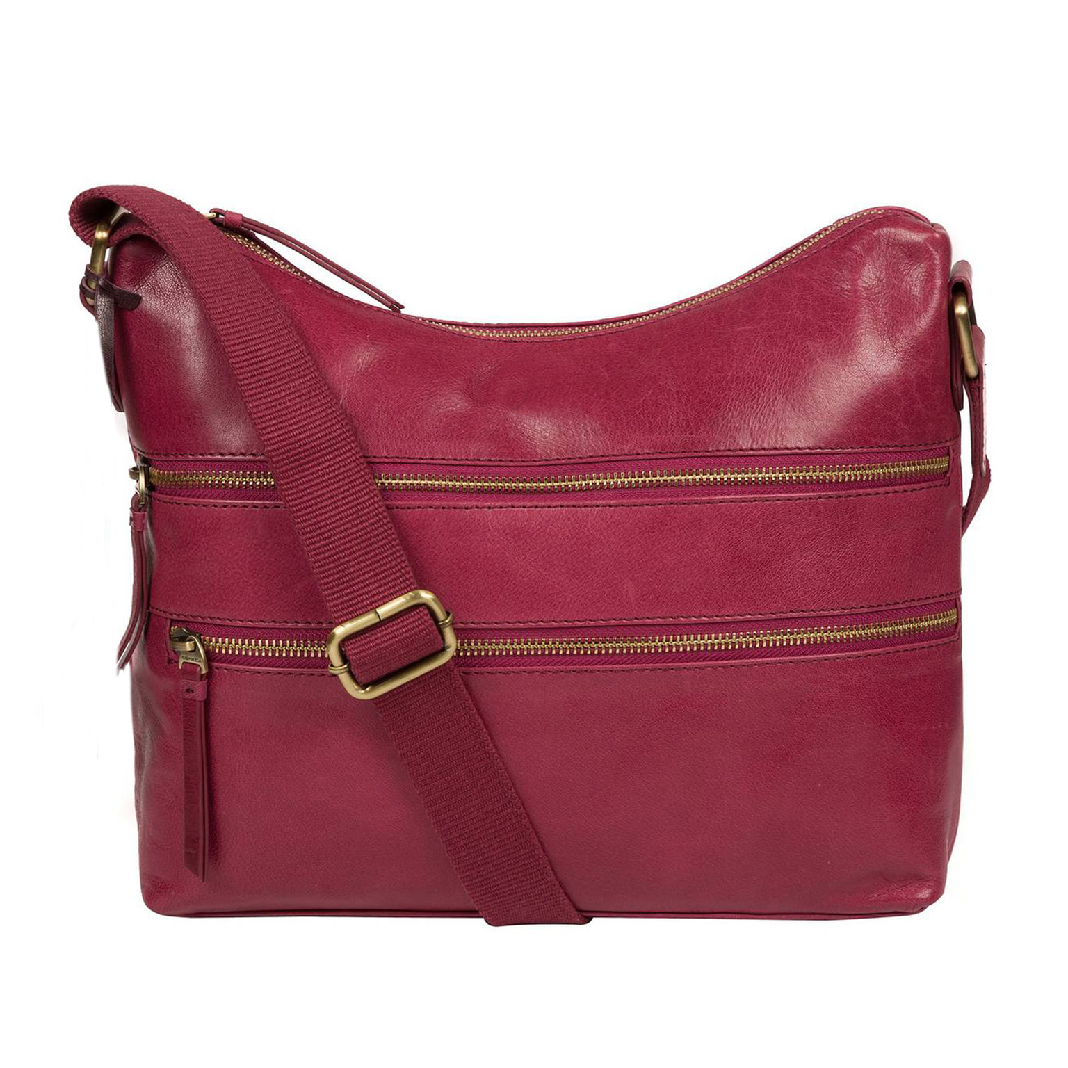 Pink Leather Cross Body Bag, Shoulder Bag, Handbag
